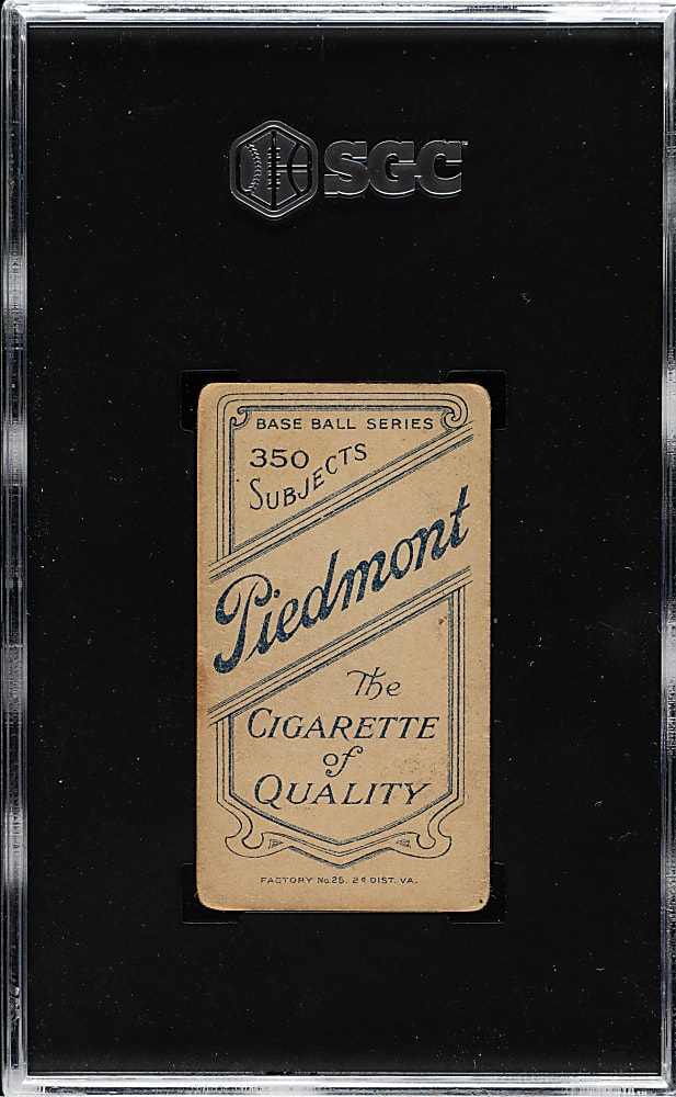 1909-1911 T206 White Border Fred Beck SGC GOOD+ 2.5