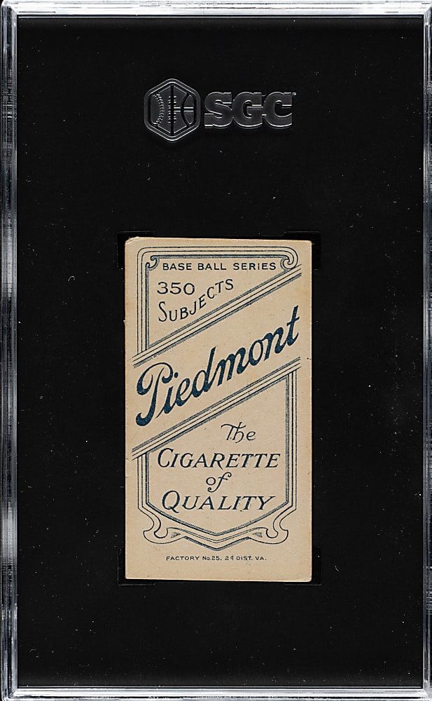 1909-1911 T206 White Border Emil Batch SGC VG+ 3.5