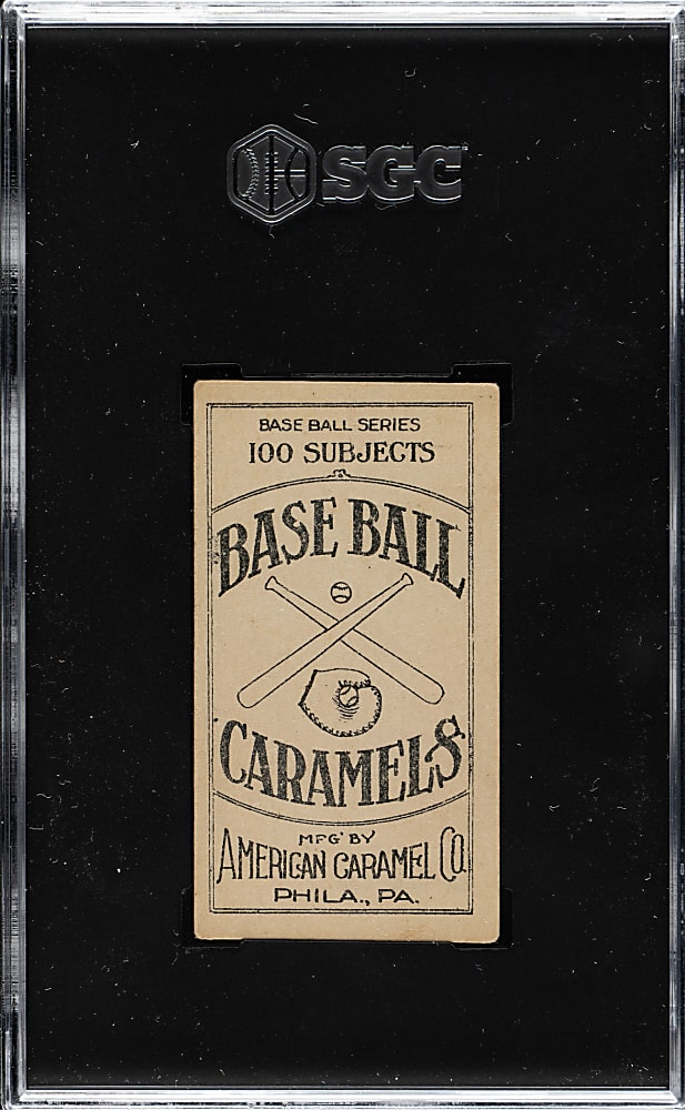 1909-1911 E90-1 American Caramel Charles Hall SGC GOOD+ 2.5