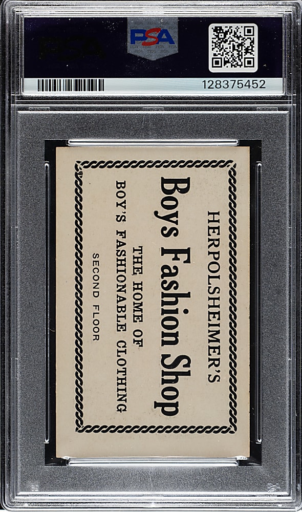 1921 Herpolsheimer's Clothing Ray Schalk PSA EX 5 - The ONLY PSA-Graded Example