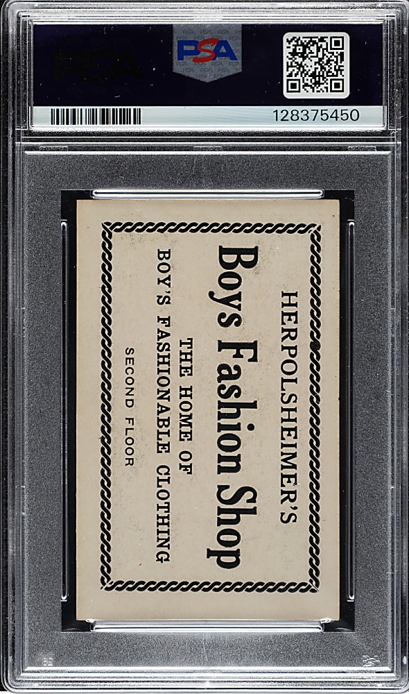 1921 Herpolsheimer's Clothing John McGraw PSA EX 5 - 1 of 1 - Highest Graded!