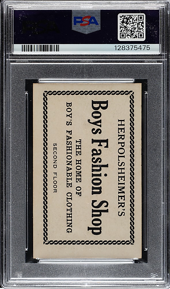 1921 Herpolsheimer's Clothing Dave Bancroft PSA EX 5 - 1 of 1 - Highest Graded!