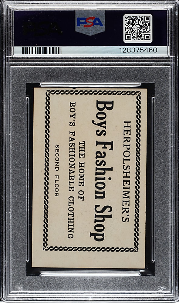 1921 Herpolsheimer's Clothing P.J. Kilduff PSA EX 5