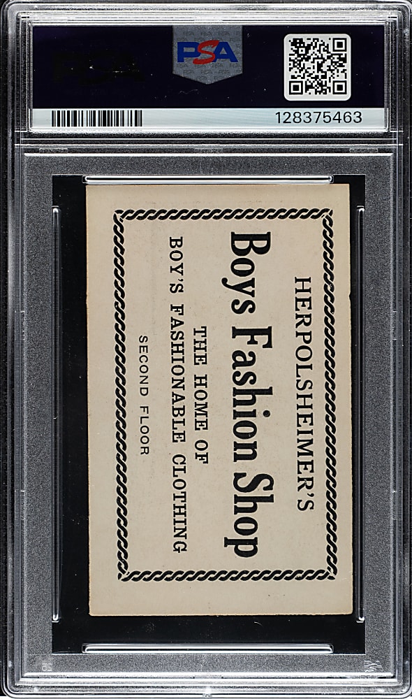 1921 Herpolsheimer's Clothing James Johnston PSA EX-MT 6 - 1 of 2 - Highest Graded!