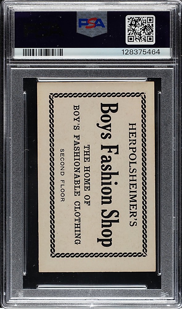 1921 Herpolsheimer's Clothing Tom Griffith PSA NM 7 - 1 of 1 - Highest Graded!