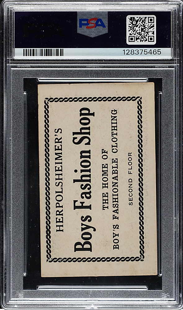 1921 Herpolsheimer's Clothing Nemo Leibold PSA EX 5