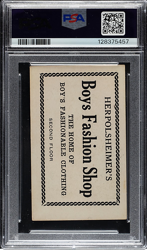 1921 Herpolsheimer's Clothing Eppa Rixey PSA VG-EX+ 4.5