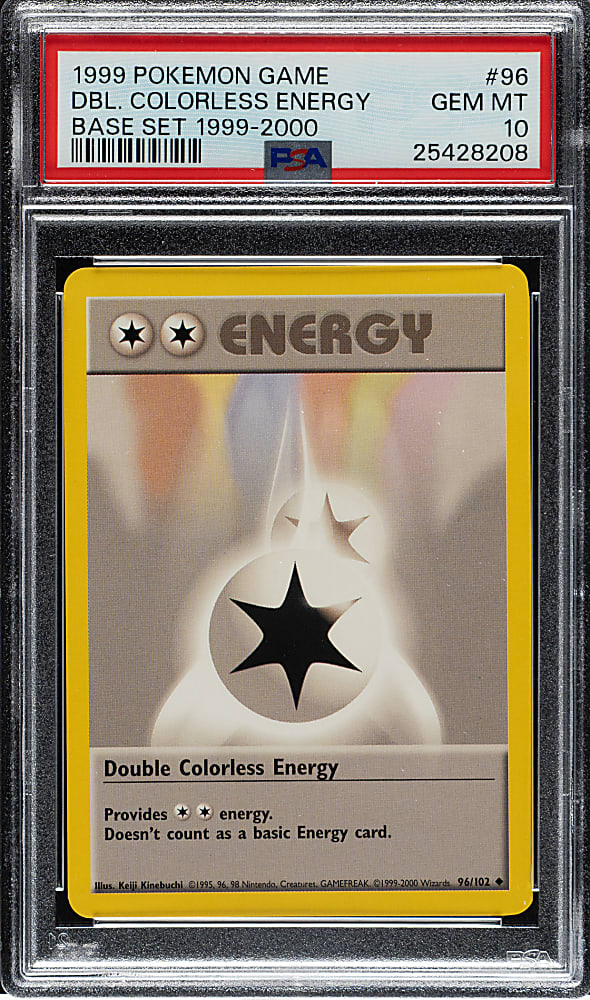 1999 Pokemon Base Set #96 Colorless Energy PSA GEM MINT 10