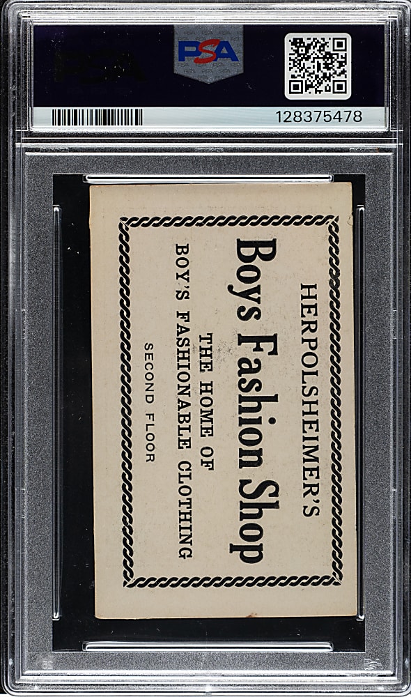 1921 Herpolsheimer's Clothing John Graney PSA VG-EX 4 - 1 of 1 - Highest Graded!
