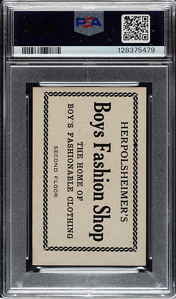 1921 Herpolsheimer's Clothing Larry Gardner PSA NM 7 - 1 of 1 - Highest Graded!
