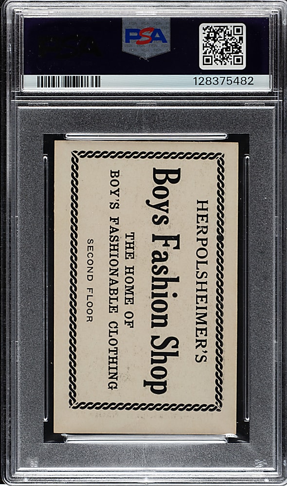 1921 Herpolsheimer's Clothing Bill Donovan PSA EX-MT 6 - 1 of 1 - Highest Graded!