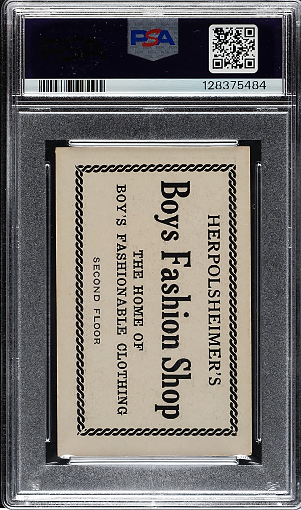 1921 Herpolsheimer's Clothing Otto Miller PSA VG-EX 4 - 1 of 1 - Highest Graded!
