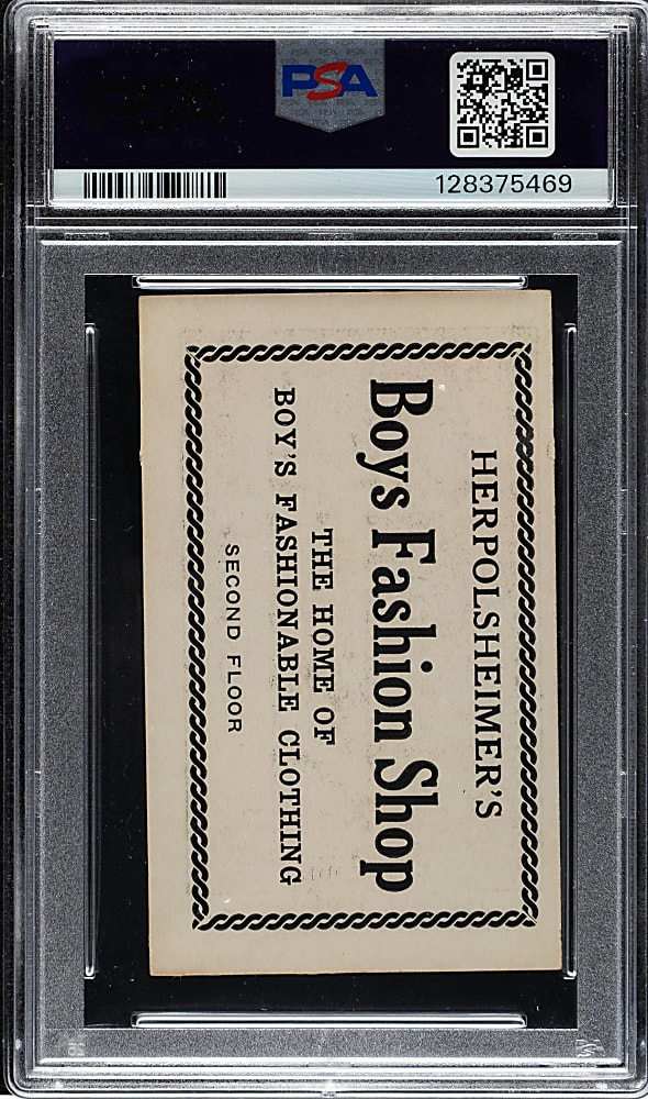 1921 Herpolsheimer's Clothing Jack Fournier PSA EX 5