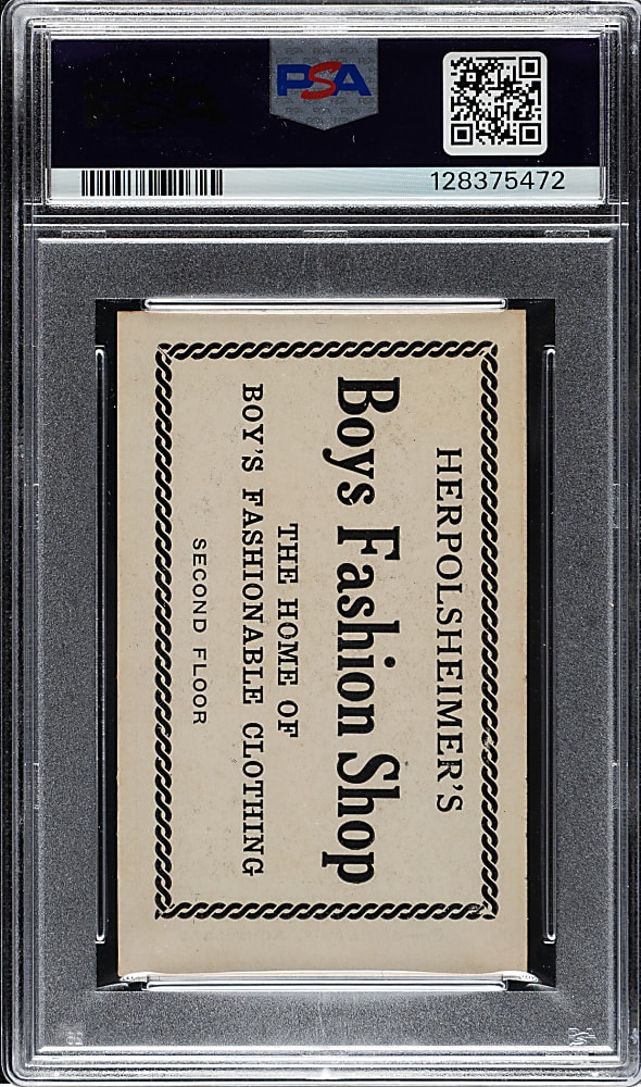 1921 Herpolsheimer's Clothing Dave Davenport PSA EX 5 - 1 of 1 - Highest Graded!