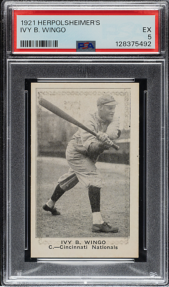 1921 Herpolsheimer's Clothing Ivy Wingo PSA EX 5