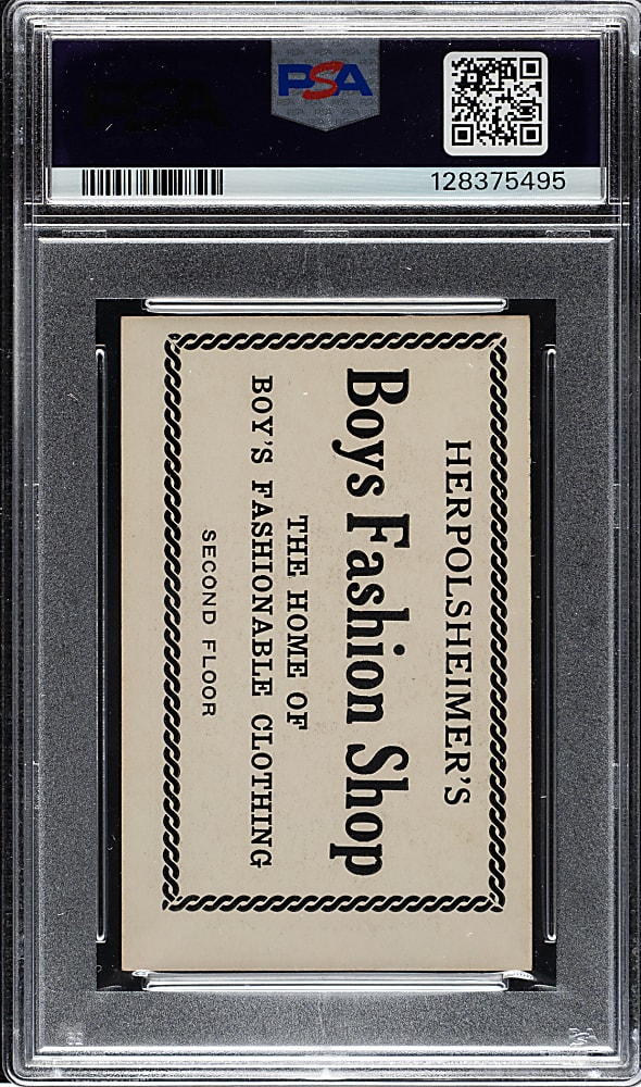 1921 Herpolsheimer's Clothing George Tyler PSA EX-MT 6 - 1 of 1 - Highest Graded!