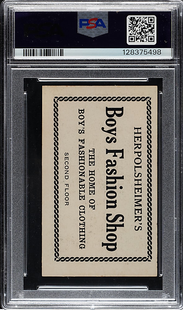 1921 Herpolsheimer's Clothing Hy Myers PSA EX-MT 6 - 1 of 2 - Highest Graded!
