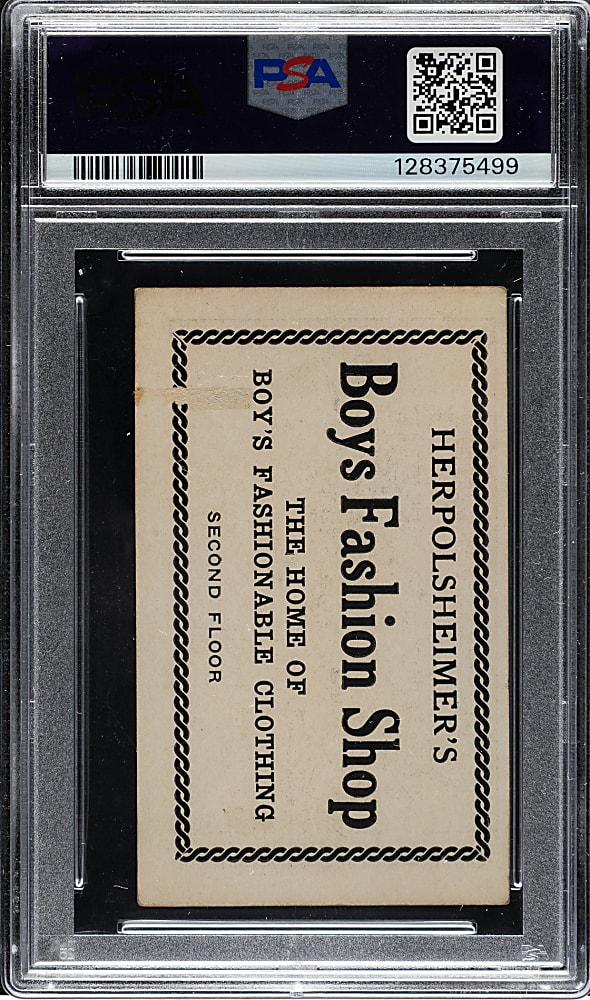 1921 Herpolsheimer's Clothing Ray Morgan PSA GOOD 2 - 1 of 1 - Highest Graded!