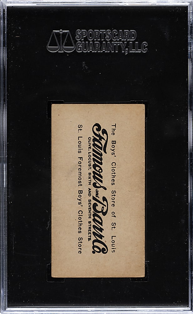 1916 M101-5 Famous and Barr #10 Dave Bancroft SGC VG/EX 50