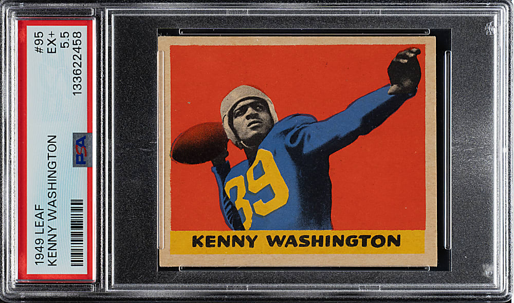 1949 Leaf Football #95 Kenny Washington PSA EX+ 5.5