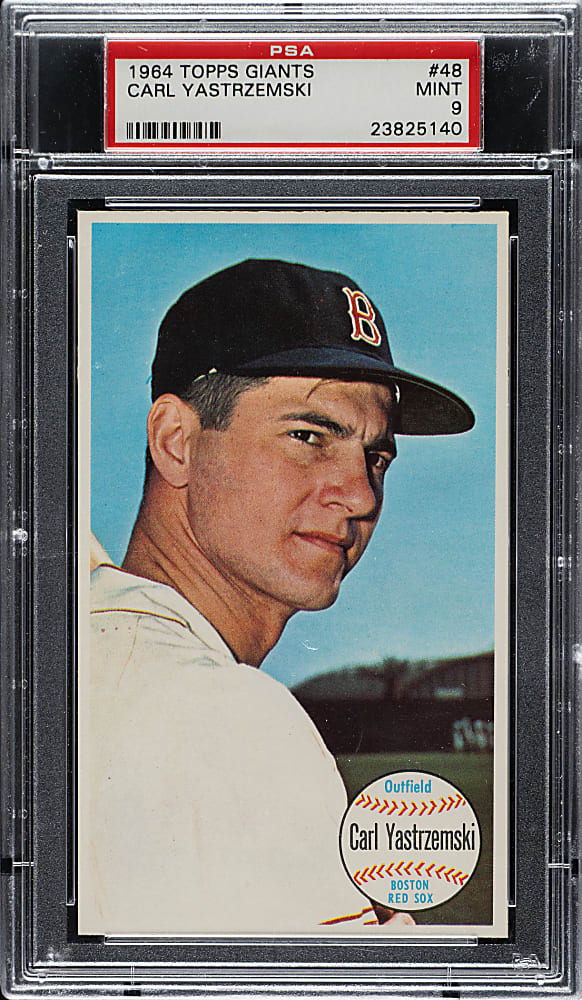 1964 Topps Giants #48 Carl Yastrzemski PSA MINT 9