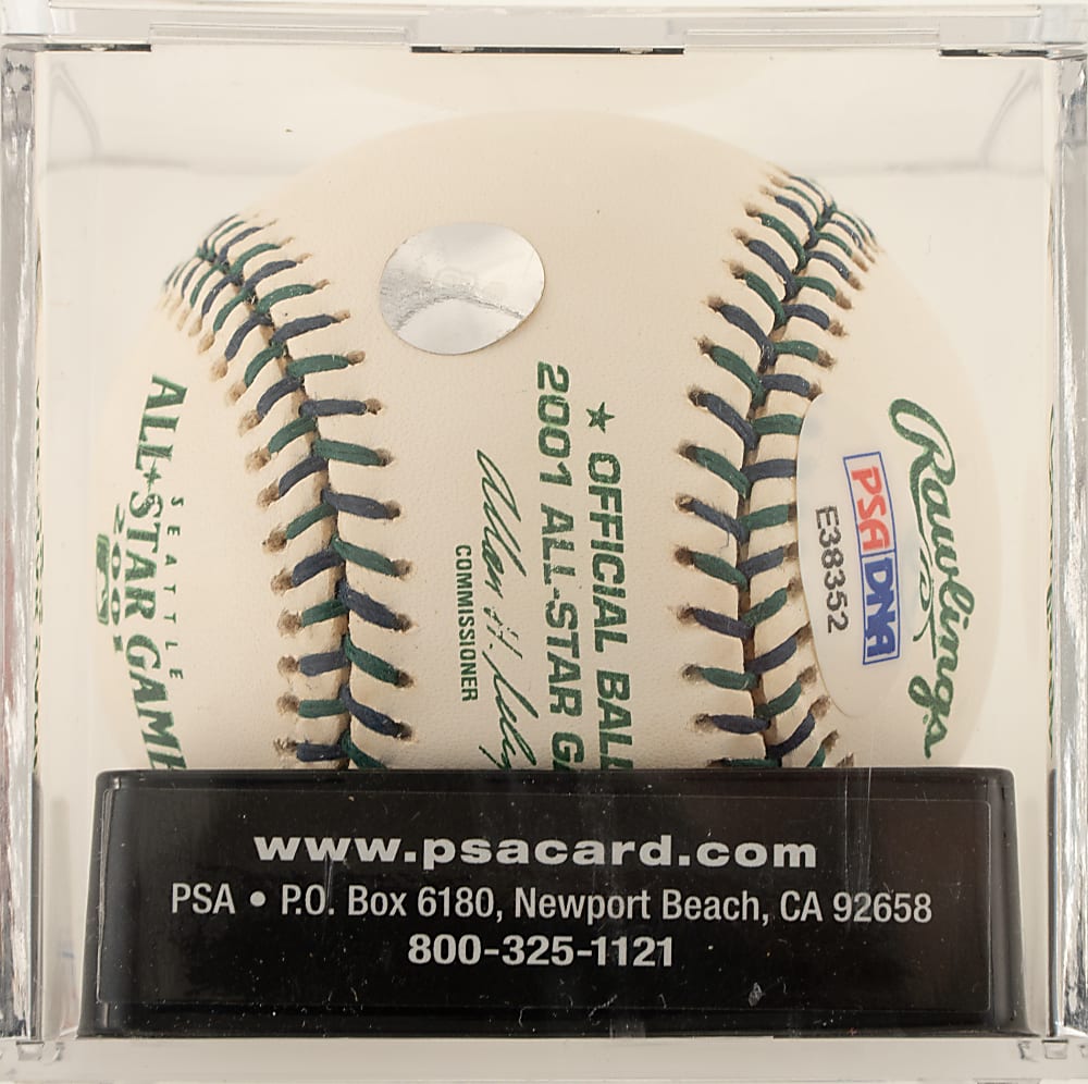 Cal Ripken Jr. Single-Signed 2001 All-Star Game Baseball PSA/DNA MINT 9