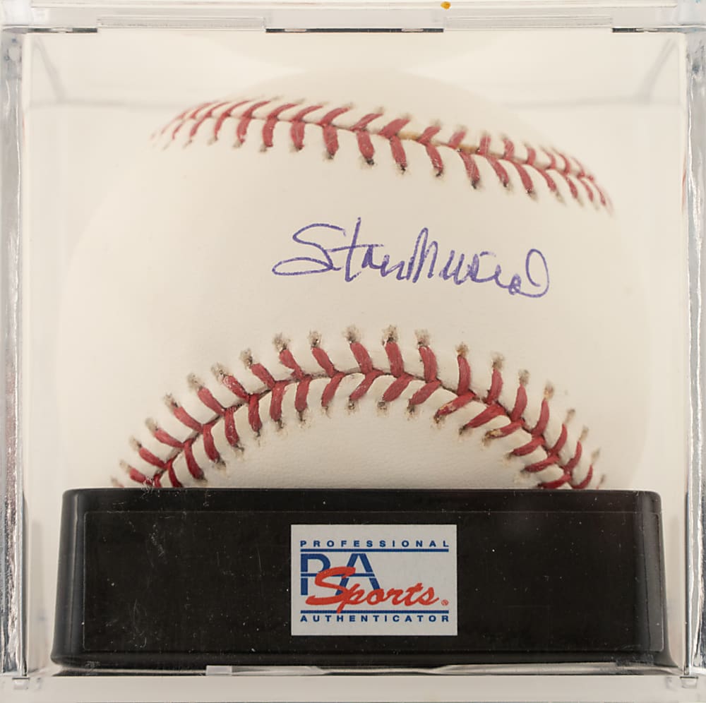 Stan Musial Single-Signed Baseball PSA/DNA GEM MINT 10