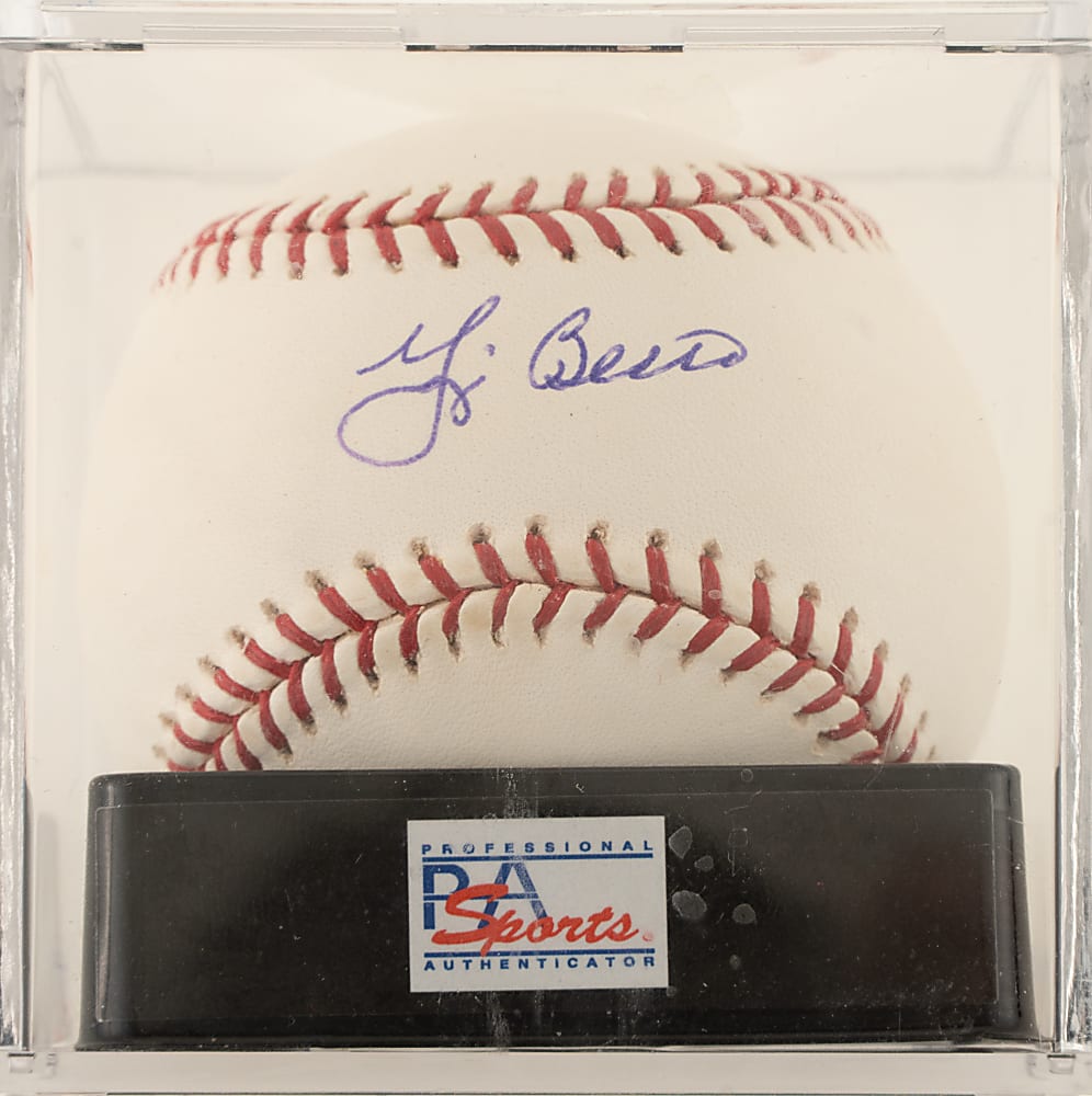 Yogi Berra Single-Signed Baseball PSA/DNA GEM MINT 10