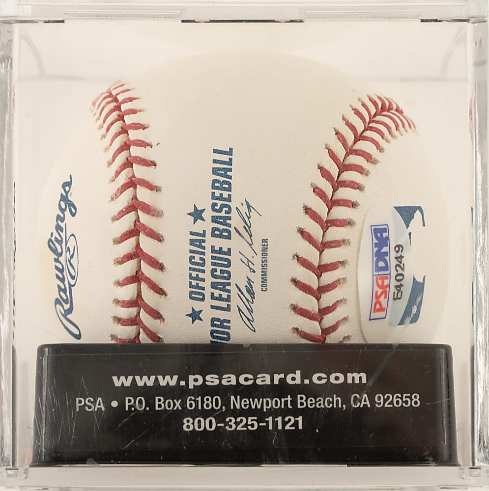 Yogi Berra Single-Signed Baseball PSA/DNA GEM MINT 10