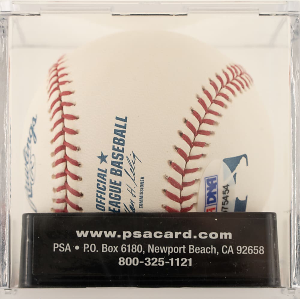 Johnny Bench Single-Signed Baseball with "14x All Star" Inscription PSA/DNA GEM MINT 10