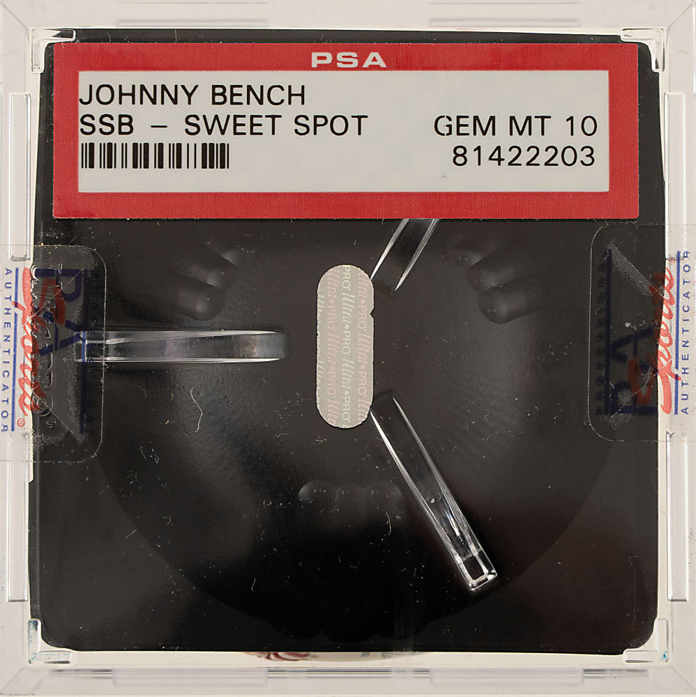 Johnny Bench Single-Signed Baseball with "14x All Star" Inscription PSA/DNA GEM MINT 10