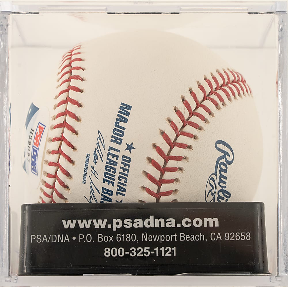 Bob Gibson Single-Signed Baseball PSA/DNA GEM MINT 10