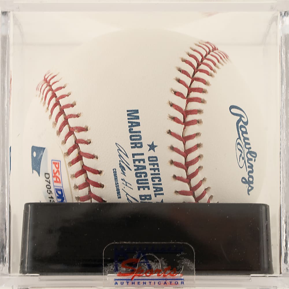 Ozzie Smith Single-Signed Baseball PSA/DNA GEM MINT 10