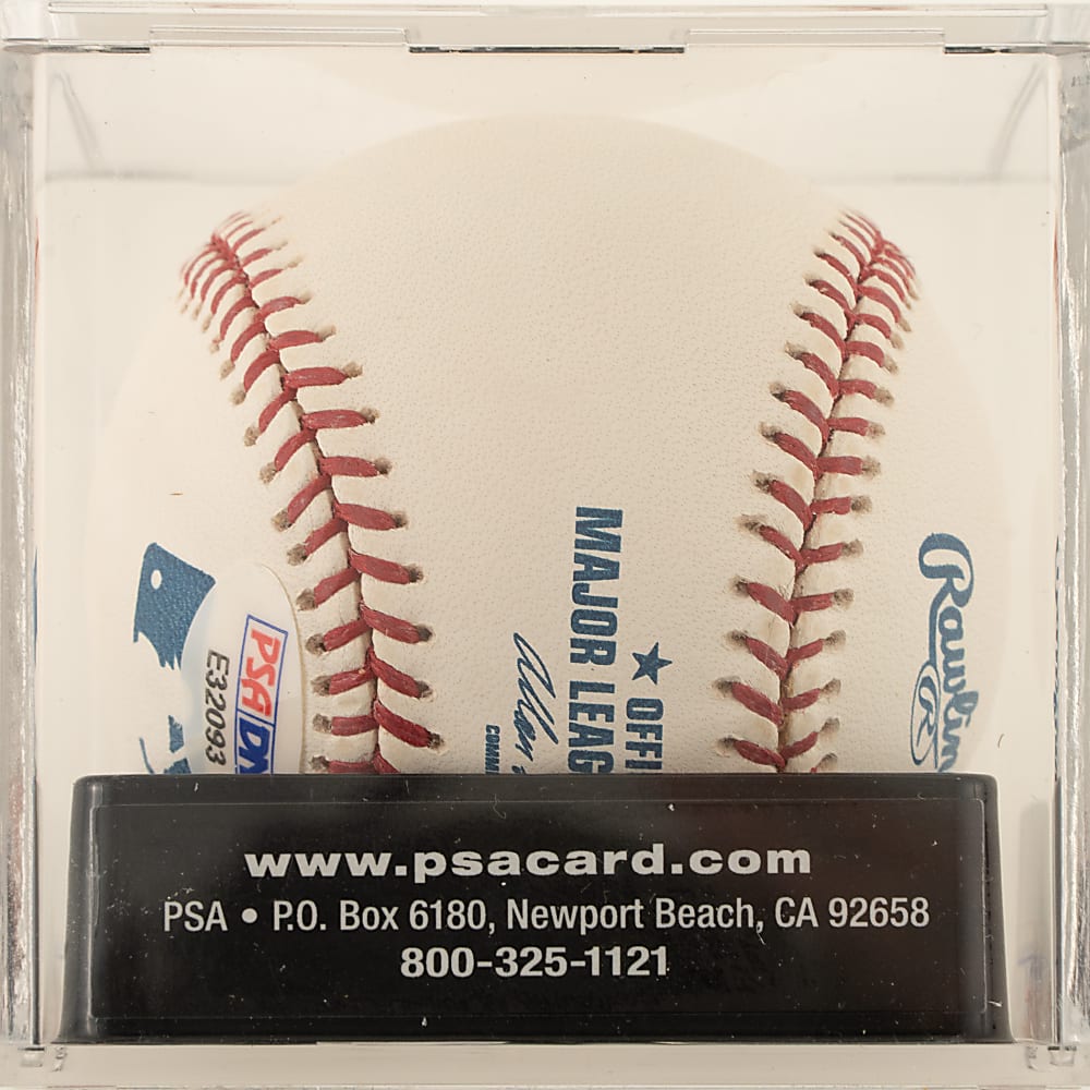 Duke Snider Single-Signed Baseball with "Duke of Flatbush" Inscription PSA/DNA GEM MINT 10