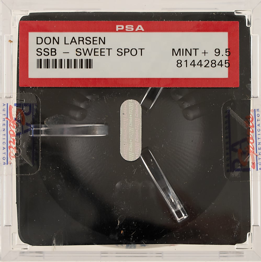 Don Larsen Single-Signed Baseball PSA/DNA GEM MINT 10