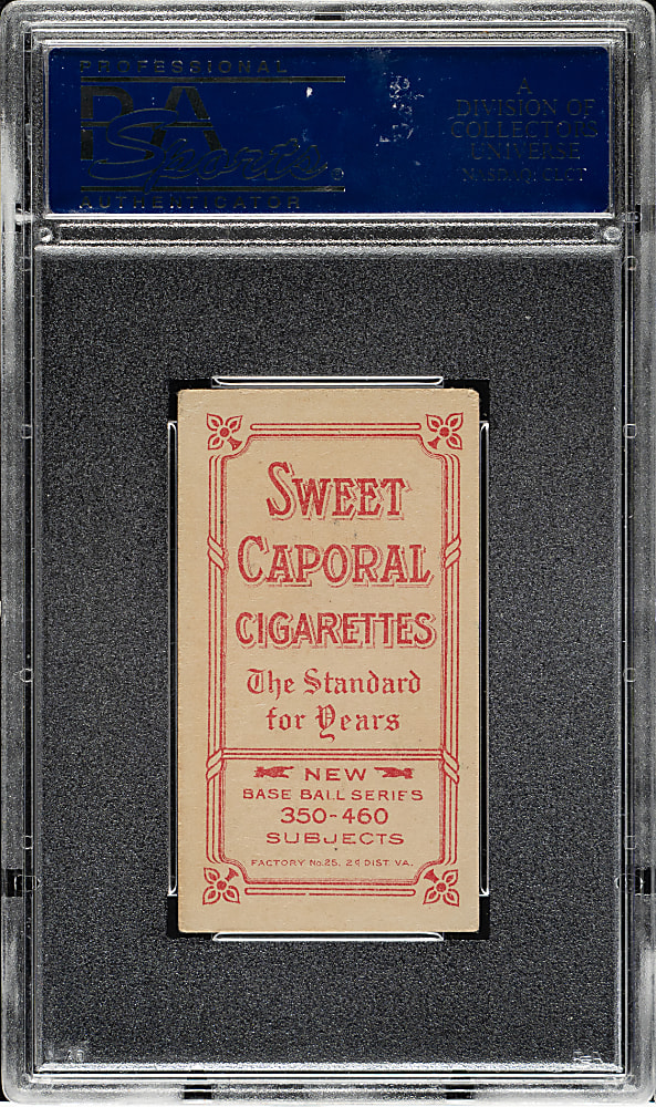 1909-1911 T206 White Border Orval Overall Hands Waist Level PSA VG-EX 4