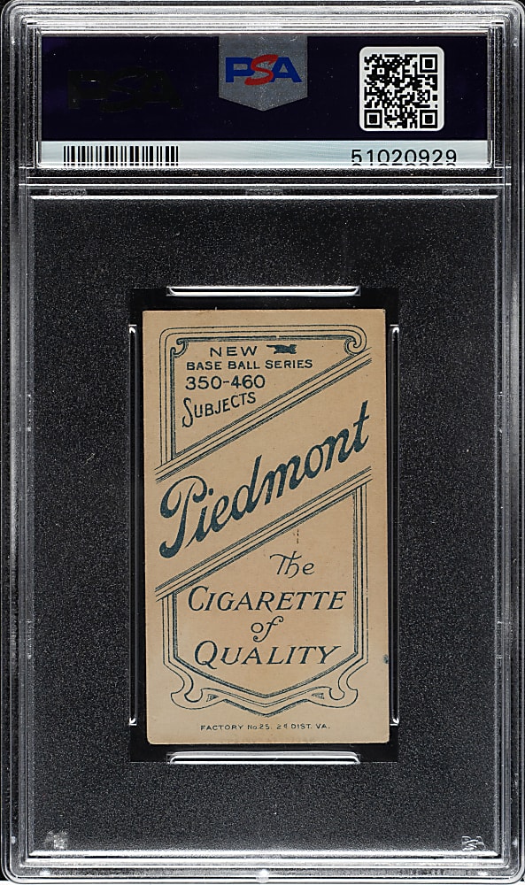 1909-1911 T206 White Border Ed Abbaticchio Blue Sleeves PSA VG-EX 4 (MC)