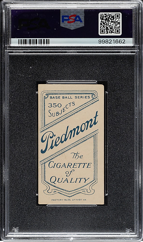 1909-1911 T206 White Border Bobby Wallace PSA VG-EX 4