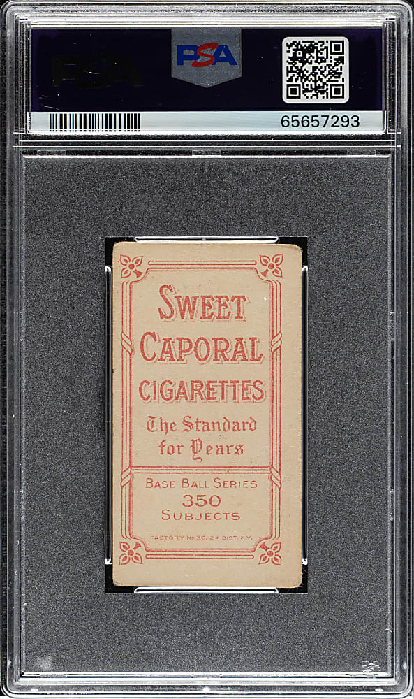 1909-1911 T206 White Border Mike Mowrey PSA GOOD+ 2.5