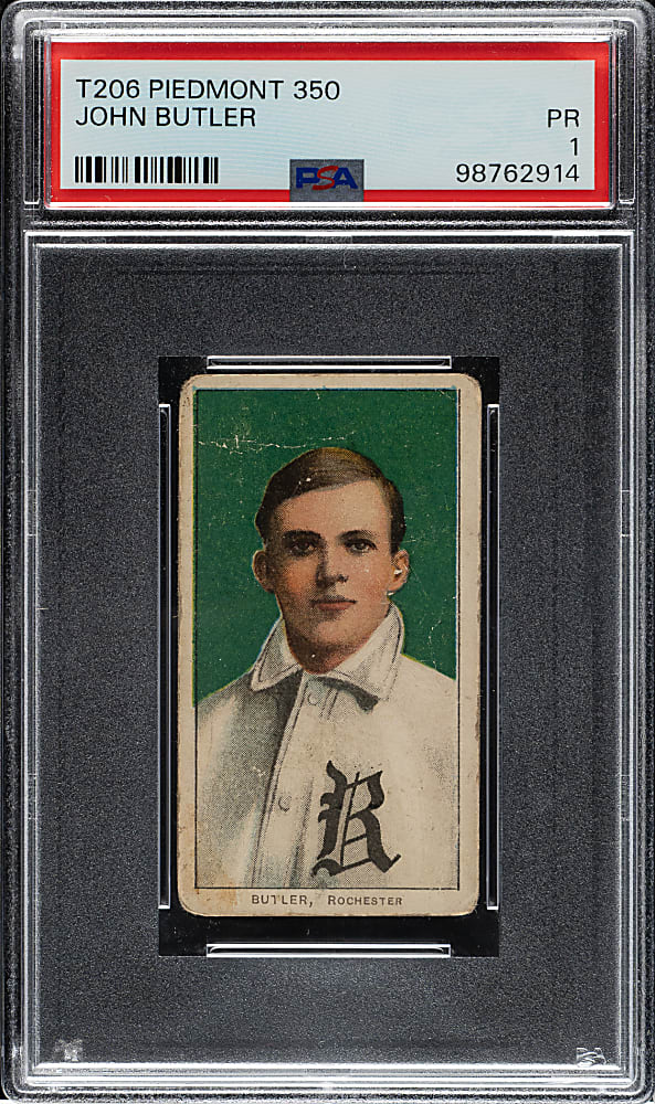 1909-1911 T206 White Border John Butler PSA POOR 1
