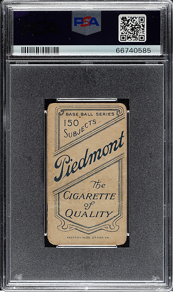 1909-1911 T206 White Border Joe Tinker Hands on Knees PSA Authentic