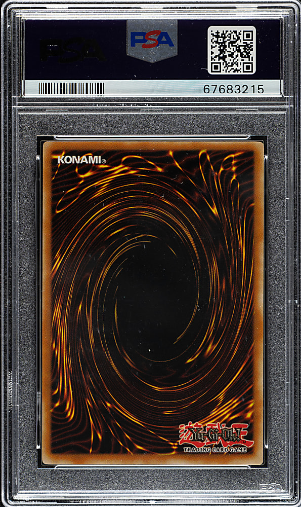 2004 Yu-Gi-Oh! Rise of Destiny 1st Edition #EN039 Triangle Ecstasy Spark Ultimate Rare PSA MINT 9