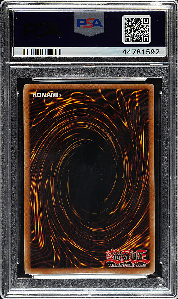 2004 Yu-Gi-Oh! Rise of Destiny 1st Edition #EN035 Dark Blade The Dragon Knight Ultimate Rare PSA MINT 9