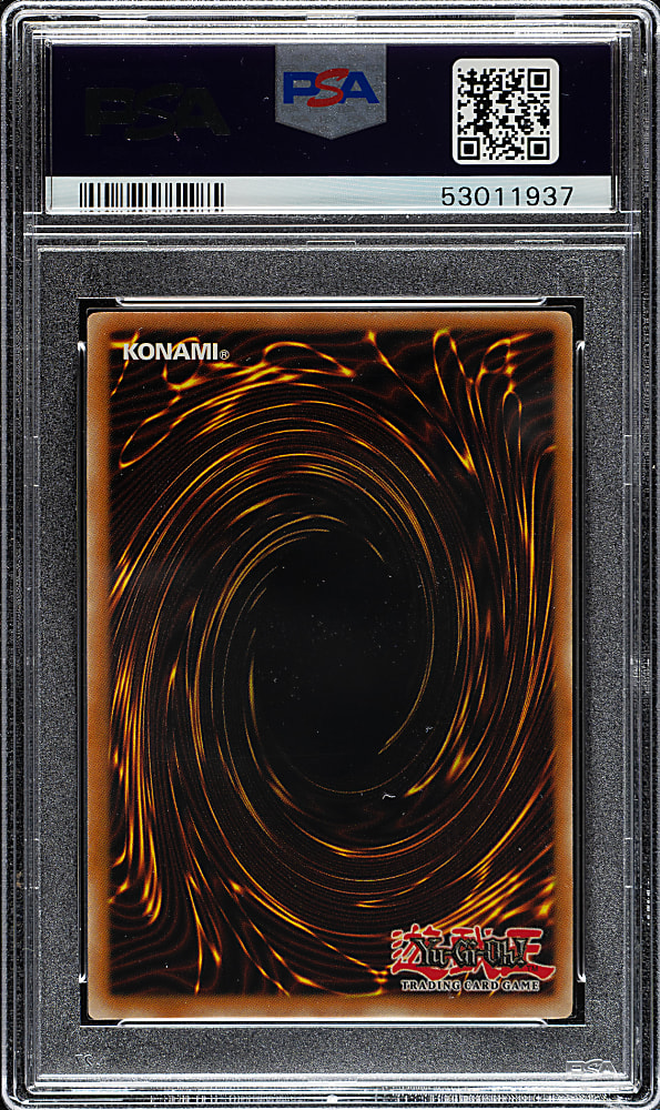 2004 Yu-Gi-Oh! Rise of Destiny 1st Edition #EN008 Mystic Swordsman Lv6 Ultra Rare PSA MINT 9