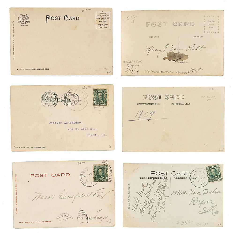 1900-Era Baseball Team Postcard Collection (15)