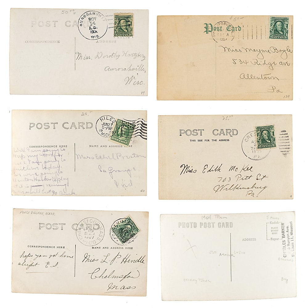 1900-Era Baseball Team Postcard Collection (15)