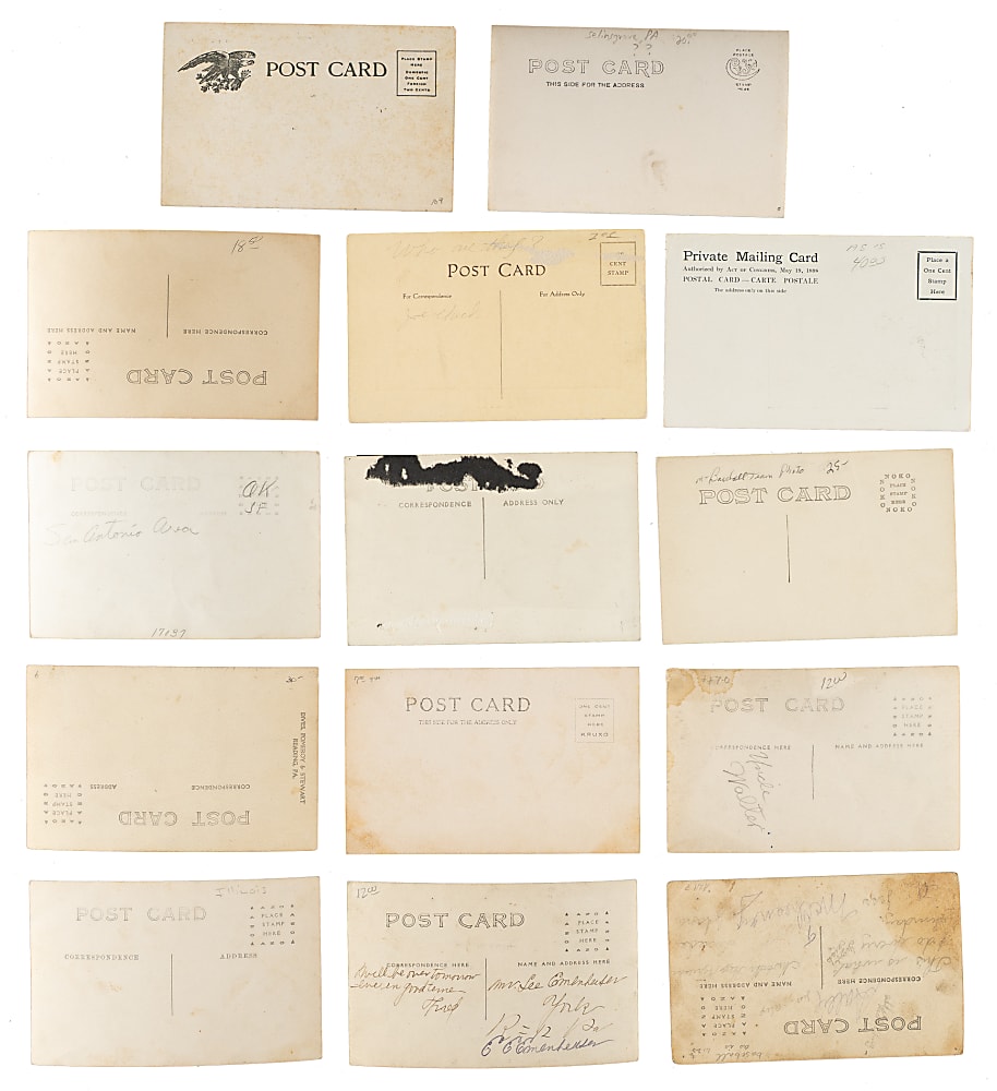 1900s to 1930s Baseball Team Postcard Collection (20)