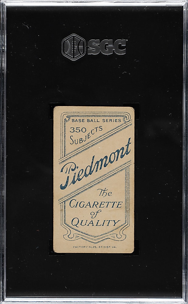 1909-1911 T206 White Border Tom Guiheen Southern Leaguer SGC VG+ 3.5