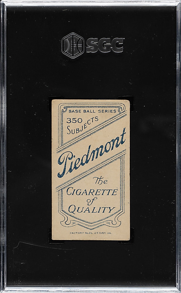 1909-1911 T206 White Border Bock Hooker Southern Leaguer SGC VG+ 3.5