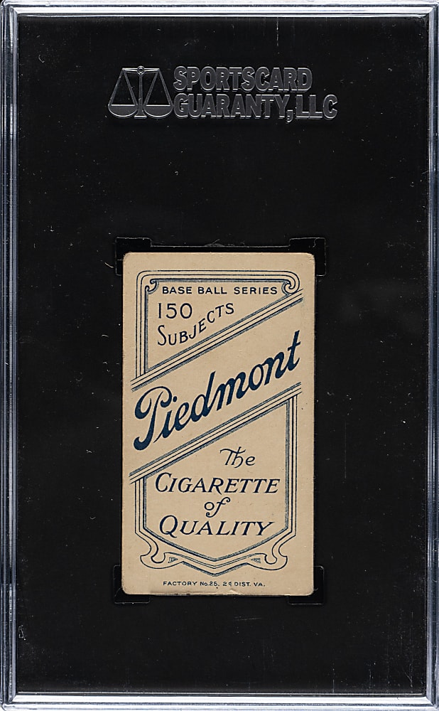 1909-1911 T206 White Border Wildfire Schulte Front View SGC VG 3